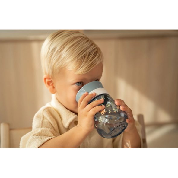 LITTLE DUTCH HRNEK TRÉNOVACÍ 360° 300 ML 9M+ FOREST FRIENDS - DĚTSKÉ HRNEČKY - KRMENÍ