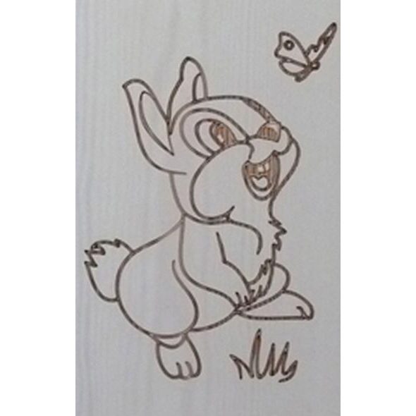 TOMI DĚTSKÁ DŘEVĚNÁ POSTÝLKA XVIII. KRÁLÍK - DŘEVĚNÉ POSTÝLKY - SPINKÁNÍ