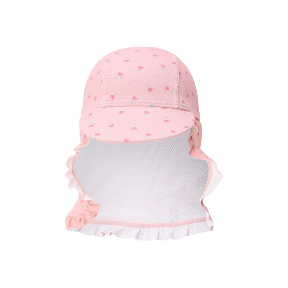 LITTLE DUTCH PLAVECKÁ ČEPICE SUNNY FLOWERS BLUSH VEL. 3 - ČEPIČKY A KLOBOUČKY - PRO DĚTI