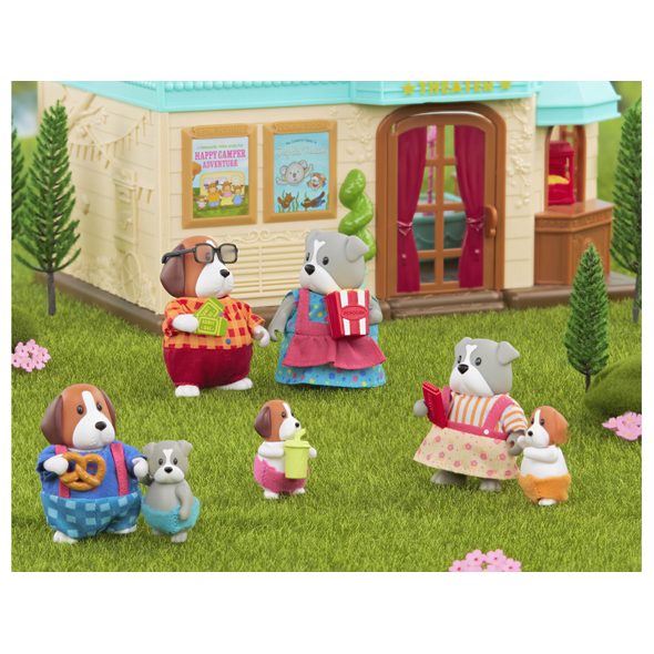 LI'L WOODZEEZ RODINA PEJSKŮ VELKÁ DIGGLESBY - ZVÍŘATA - PRO DĚTI