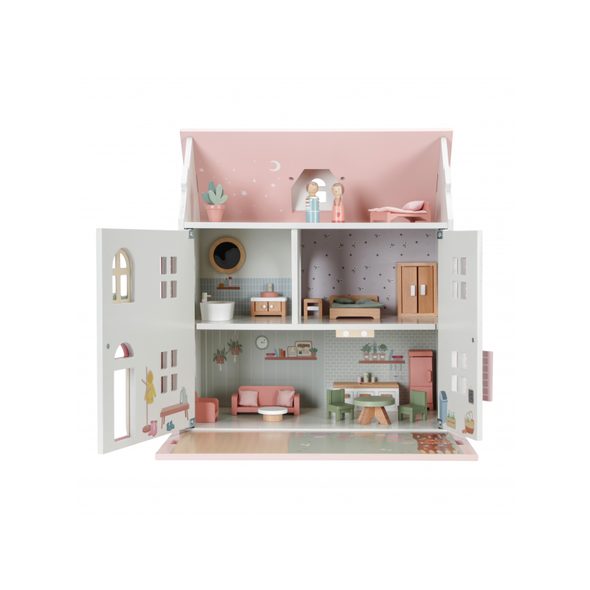 LITTLE DUTCH DOMEČEK PRO PANENKY DŘEVĚNÝ - DOMEČKY A FIGURKY - PRO DĚTI