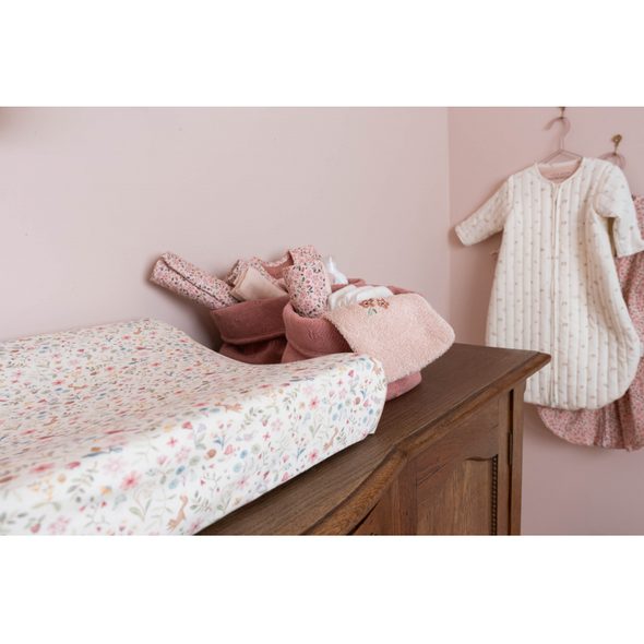 LITTLE DUTCH KOŠÍK PLETENÝ MALÝ PURE PINK BLUSH - ORGANIZÉRY NA PŘEBALOVACÍ PULT - PŘEBALOVÁNÍ