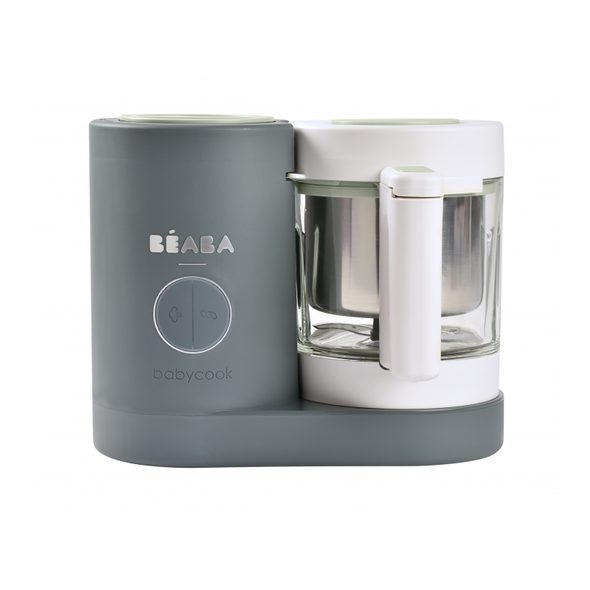 BEABA PARNÍ VAŘIČ + MIXÉR BABYCOOK NEO MINERAL GREY - KUCHYŇSKÉ PŘÍSTROJE - KRMENÍ