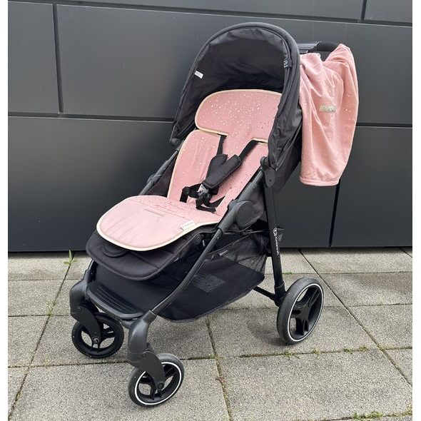 PINKIE PODLOŽKA DO KOČÁRKU SHINE GOLD OLD PINK - PODLOŽKY DO KOČÁRKU - KOČÁRKY A PŘÍSLUŠENSTVÍ