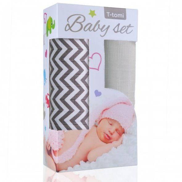 T-TOMI BABY SET - BAMBUSOVÉ OSUŠKY JEDNOBAREVNÉ - OSUŠKY A DĚTSKÉ ŽUPANY - KOUPÁNÍ A ZDRAVÍ