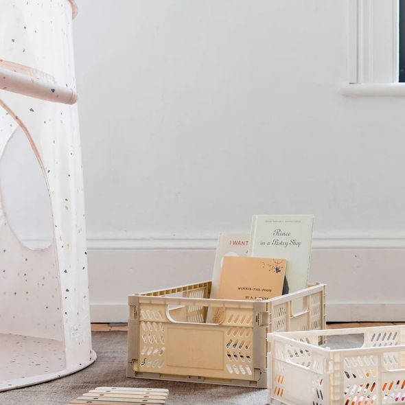 3 SPROUTS SKLÁDACÍ PŘEPRAVKA MEDIUM SAND - BOXY NA HRAČKY - SPINKÁNÍ