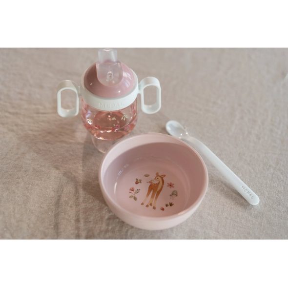 LITTLE DUTCH HRNEK S PÍTKEM 200 ML FAIRY GARDEN - DĚTSKÉ HRNEČKY - KRMENÍ