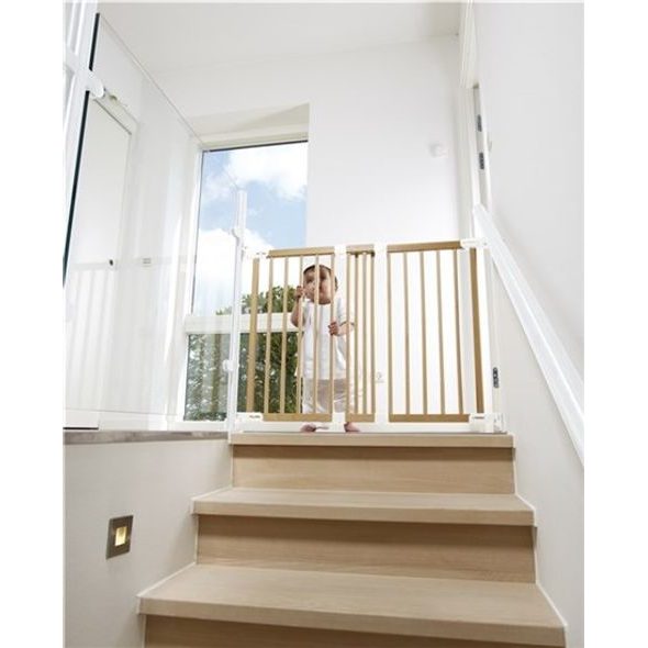 BABY DAN ZÁBRANA BABYDAN FLEXI FIT BUKOVÁ, 69-106,5 CM, ŠROUBOVACÍ - BEZPEČNOST DĚTÍ V DOMÁCNOSTI - KOUPÁNÍ A ZDRAVÍ