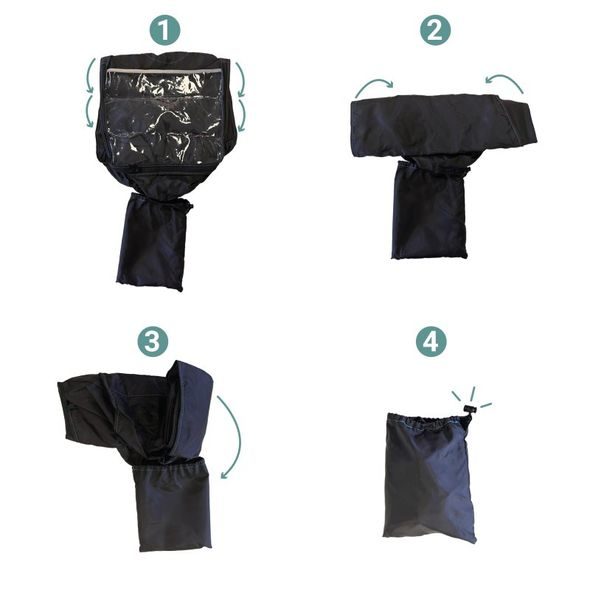 EZIMOOV PLÁŠTĚNKA NA AUTOSEDAČKU EZI TRAVEL RAIN - PLÁŠTĚNKY A MOSKYTIÉRY - AUTOSEDAČKY A PŘÍSLUŠENSTVÍ