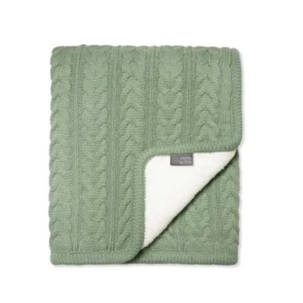 VINTER & BLOOM DEKA CUDDLY BASIL GREEN - DĚTSKÉ DEKY PRO MIMINKA - SPINKÁNÍ