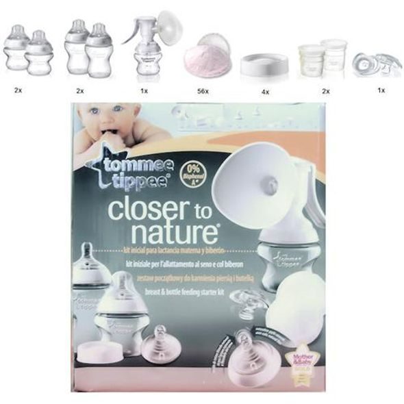 TOMMEE TIPPEE STARTOVACÍ SADA NA KOJENÍ A KRMENÍ CN2 - ODSÁVAČKY MATEŘSKÉHO MLÉKA - KRMENÍ