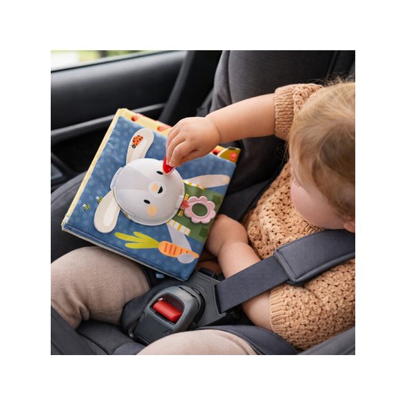 TAF TOYS KNÍŽKA S AKTIVITAMI GARDEN MY 1ST BUSY BOOK - KNÍŽKY PRO NEJMENŠÍ - PRO DĚTI