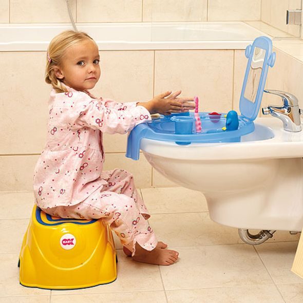 OK BABY STUPÍNEK HERBIE - STUPÁTKA K UMYVADLU A WC - KOUPÁNÍ A ZDRAVÍ