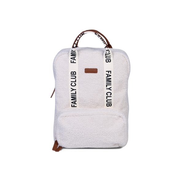 CHILDHOME PŘEBALOVACÍ BATOH FAMILY CLUB SIGNATURE TEDDY OFF WHITE - PŘEBALOVACÍ BATOHY - KOČÁRKY A PŘÍSLUŠENSTVÍ