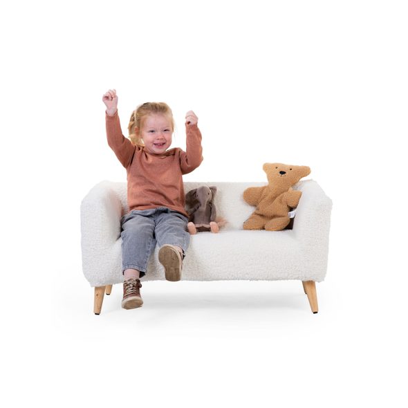 CHILDHOME POHOVKA DĚTSKÁ TEDDY OFF WHITE - KŘESÍLKA - SPINKÁNÍ