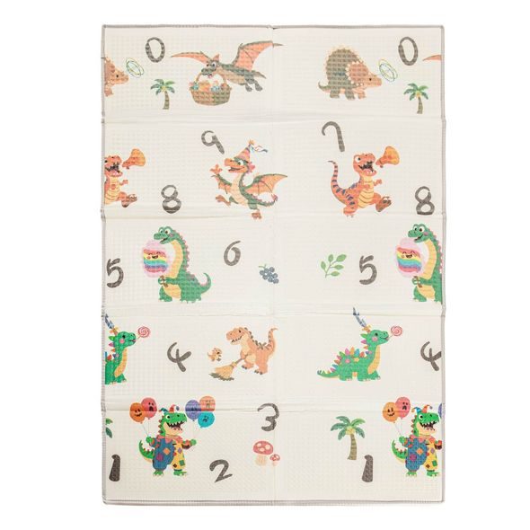 ZOPA MULTIFUNKČNÍ PĚNOVÁ SKLÁDACÍ PODLOŽKA OBOUSTRANNÁ 180X120 - HRACÍ PODLOŽKY NA ZEM - SPINKÁNÍ