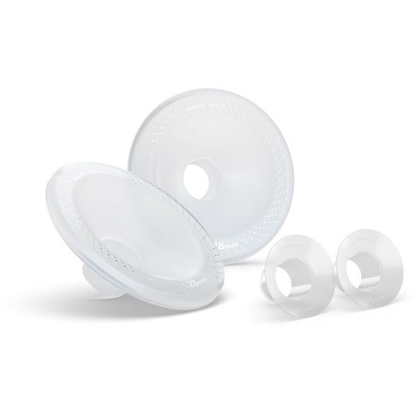 PHILIPS AVENT HANDS-FREE NÁSTAVCE NA BRADAVKU L, VLOŽKY SILIKONOVÉ - ODSÁVAČKY MATEŘSKÉHO MLÉKA - KRMENÍ