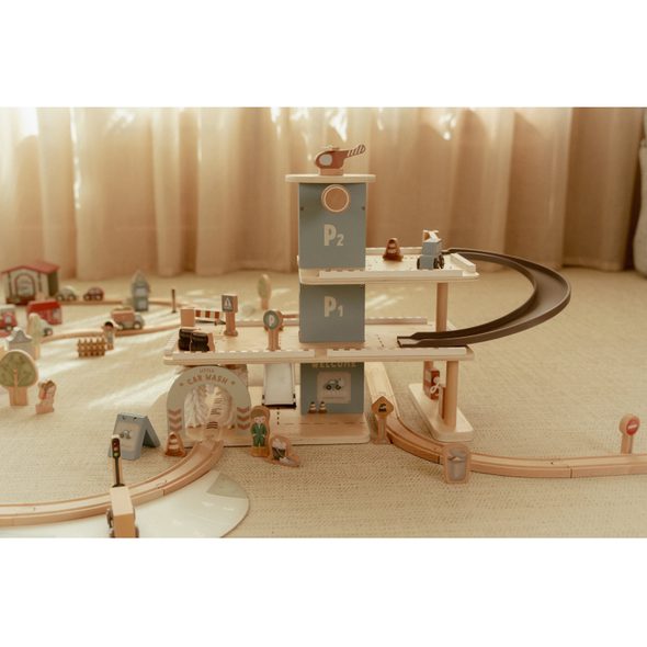 LITTLE DUTCH GARÁŽ DŘEVĚNÁ - LITTLE DUTCH - PRO DĚTI