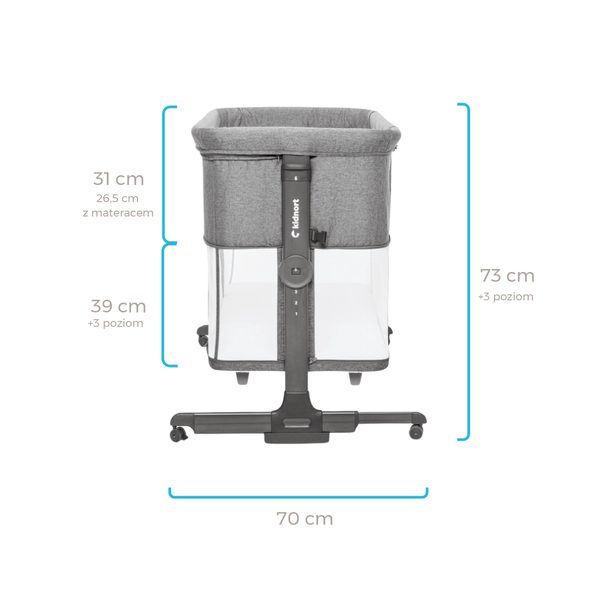 KIDNORT POSTÝLKA KIDNORT SNÄCKSKAL ZELENÁ - K RODIČOVSKÉ POSTELI - SPINKÁNÍ