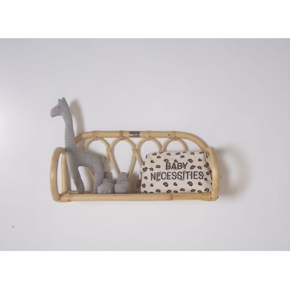 CHILDHOME TOALETNÍ TAŠKA CANVAS LEOPARD - KOSMETICKÉ TAŠKY - PŘEBALOVÁNÍ