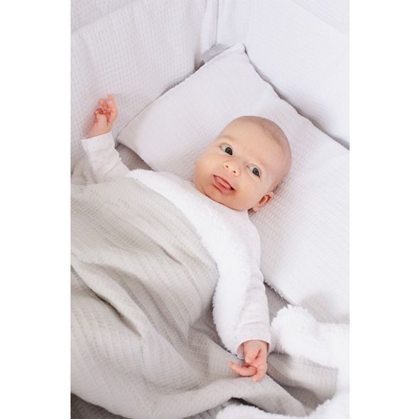 INTERBABY DEKA KOSTIČKY & BERÁNEK - MODRÁ - OSUŠKY A DĚTSKÉ ŽUPANY - KOUPÁNÍ A ZDRAVÍ