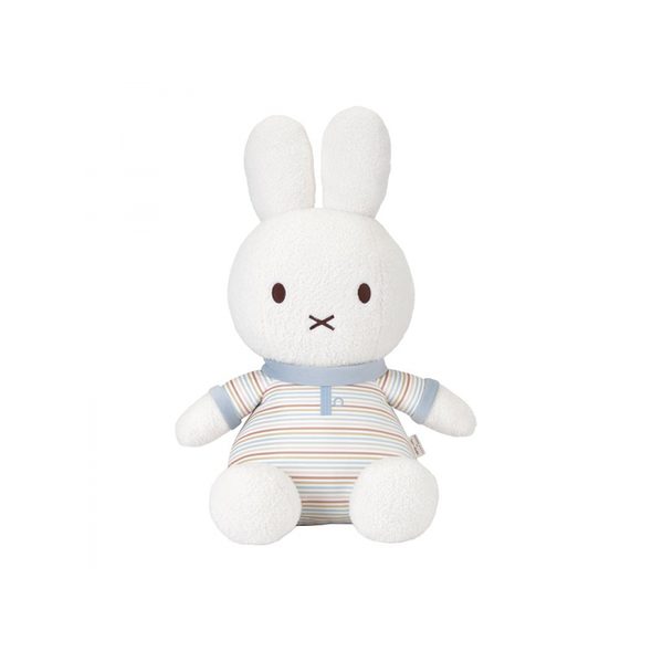 LITTLE DUTCH KRÁLÍČEK MIFFY TEXTILNÍ VINTAGE PROUŽKY 60 CM - PLYŠOVÁ ZVÍŘATA - PRO DĚTI