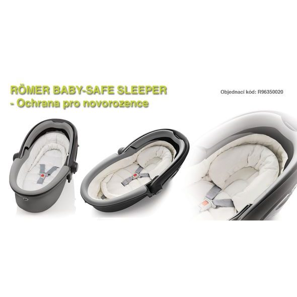 BRITAX RÖMER OCHRANA PRO NOVOROZENCE SLEEPER - AUTODOPLŇKY RŮZNÉ - AUTOSEDAČKY A PŘÍSLUŠENSTVÍ