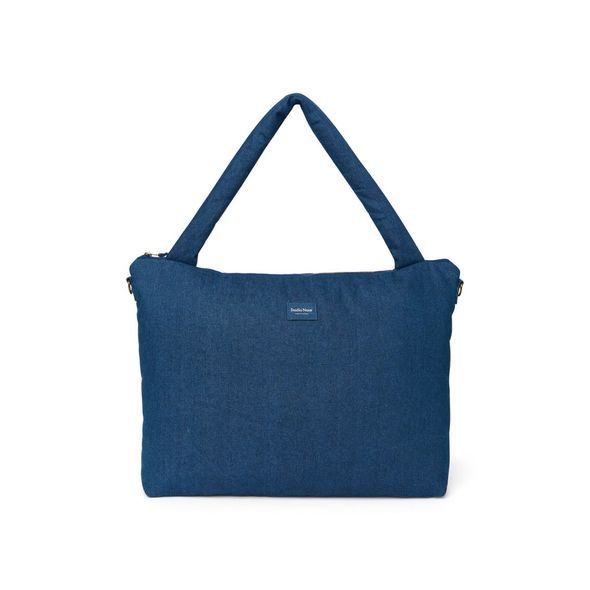STUDIO NOOS DENIM DIAPER BAG - PŘEBALOVACÍ TAŠKA | DARK BLUE - PŘEBALOVACÍ TAŠKY - KOČÁRKY A PŘÍSLUŠENSTVÍ