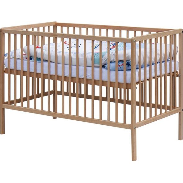 SCARLETT DĚTSKÁ POSTÝLKA S KOMPLETNÍ VÝBAVOU SCARLETT 120 X 60 CM - LEDY - DŘEVĚNÉ POSTÝLKY - SPINKÁNÍ