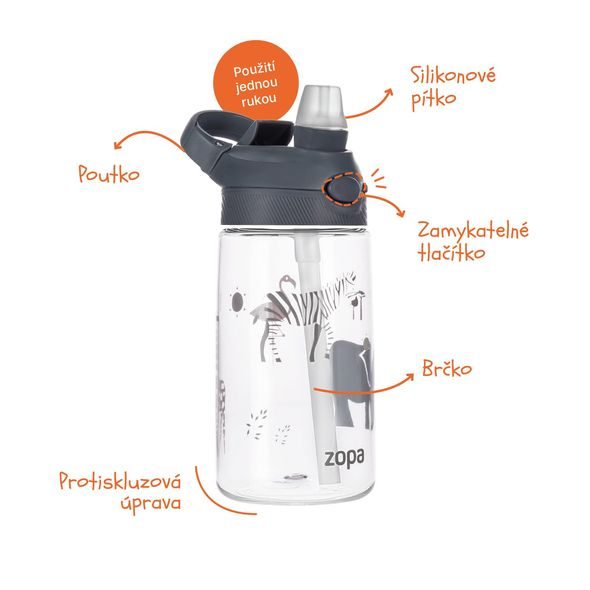 ZOPA LÁHEV TRITAN SPORT 480 ML - SPORTOVNÍ LAHVE - KRMENÍ