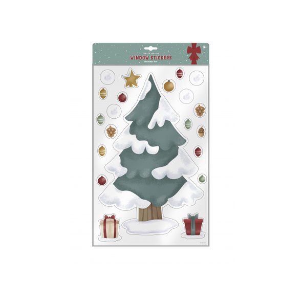 LITTLE DUTCH SAMOLEPKY NA OKNO VÁNOČNÍ STROMEČEK - DEKORACE A POLIČKY - SPINKÁNÍ