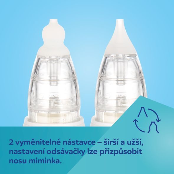 CANPOL BABIES ELEKTRICKÁ NOSNÍ ODSÁVAČKA EASY&NATURAL - ODSÁVAČKY HLENŮ - KOUPÁNÍ A ZDRAVÍ