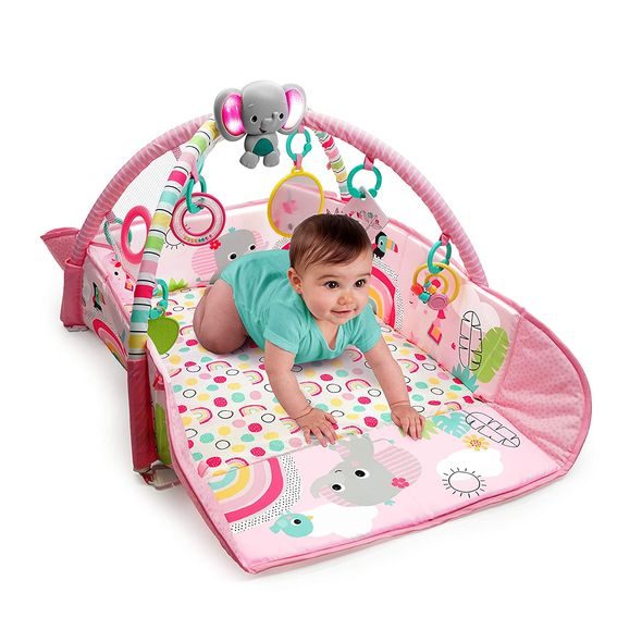 BRIGHT STARTS DEKA NA HRANÍ 5V1 PIP YOUR WAY BALL PLAY ™ RAINBOW TROPICS ™ 0M + - HRACÍ DEKY - PRO DĚTI