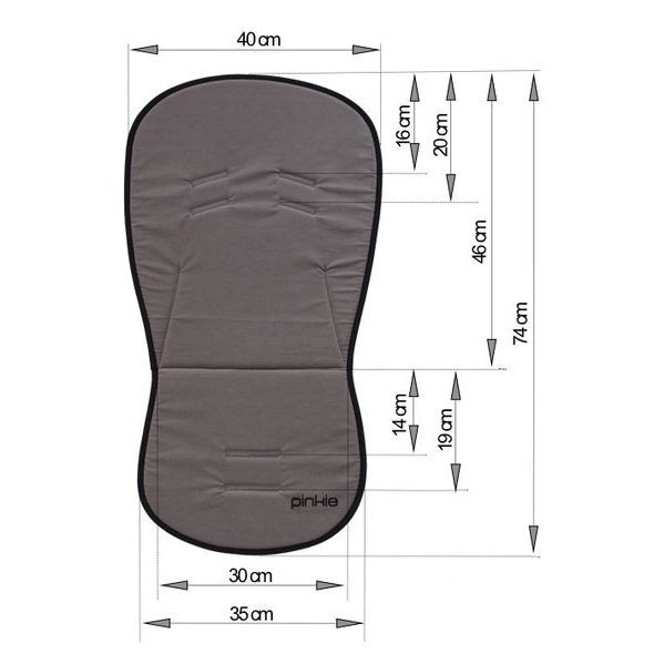 PINKIE PODLOŽKA PINKIE SPRING TIME - PODLOŽKY DO KOČÁRKU - KOČÁRKY A PŘÍSLUŠENSTVÍ