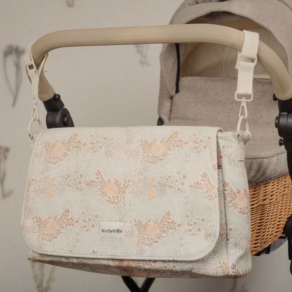 SUAVINEX SUAVINEX POETRY PŘEBALOVACÍ TAŠKA PŘES RAMENO - KVĚTINOVÁ - PŘEBALOVACÍ TAŠKY - KOČÁRKY A PŘÍSLUŠENSTVÍ