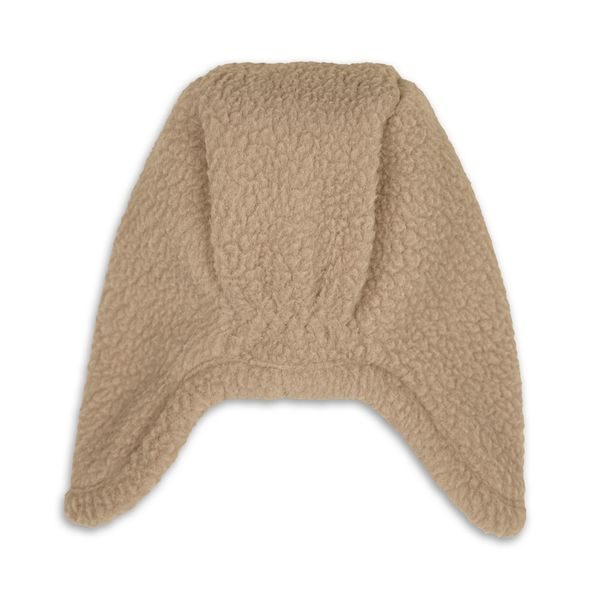 LODGER ZIMNÍ ČEPICE TEDDY BEIGE 3 - 6 MĚSÍCŮ - ČEPIČKY A KLOBOUČKY - PRO DĚTI