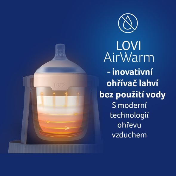 LOVI OHŘÍVAČ LAHVÍ AIRWARM - OHŘÍVAČKY MLÉKA A STRAVY - KRMENÍ