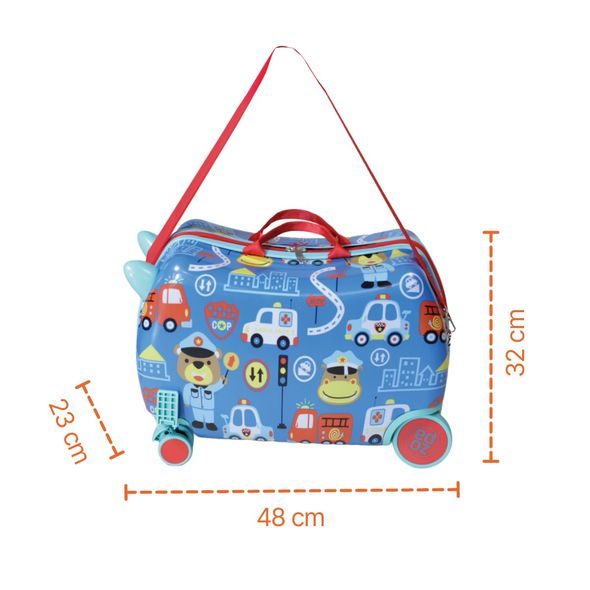 ZOPA DĚTSKÝ KUFŘÍK NA KOLEČKÁCH PACK&RIDE - BATOHY A TAŠKY - PRO DĚTI