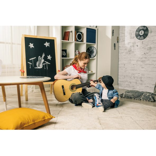 TINY LOVE HUDEBNÍ KYTARA TEXTILNÍ TINY ROCKERS - HRAČKY K ZAVĚŠENÍ - PRO DĚTI