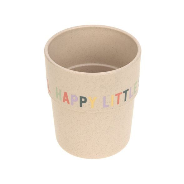 LÄSSIG BABIES MUG PP/CELLULOSE HAPPY FRUITS CHERRY - DĚTSKÉ HRNEČKY - KRMENÍ