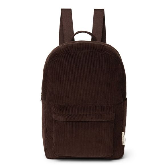 STUDIO NOOS RIB PUFFY MIDI BACKPACK - BATŮŽEK DARK BROWN - BATOHY A TAŠKY - PRO DĚTI