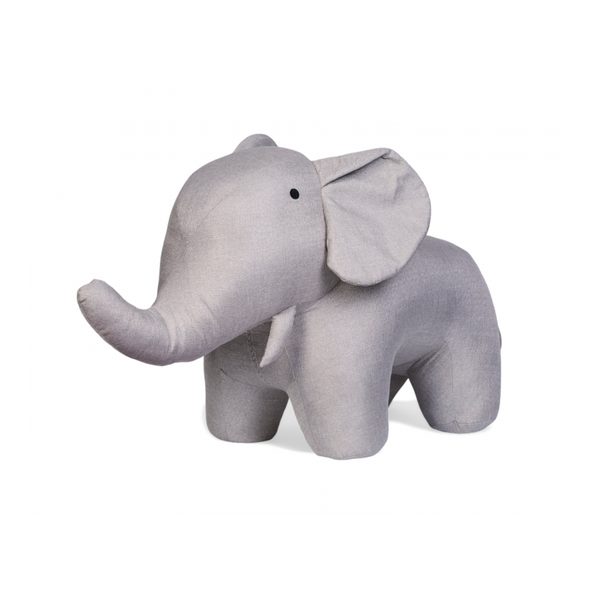 CHILDHOME SLON TEXTILNÍ STOJÍCÍ GREY - PLYŠOVÉ A MAŇÁSCI - PRO DĚTI