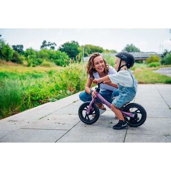 MOMI ODRÁŽEDLO BREKI S BRZDOU FIALOVÉ - VOZÍTKA A ODRÁŽEDLA - PRO DĚTI