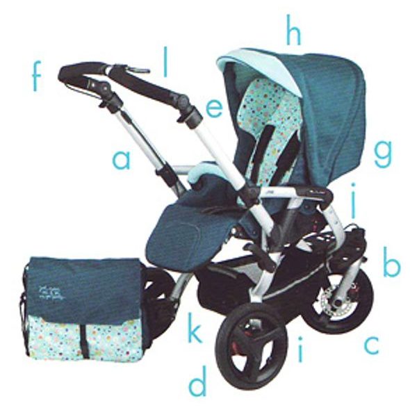 JANÉ SLALOM REVERSE FORMULA MATRIX 2010 - TROJKOMBINACE - KOČÁRKY A PŘÍSLUŠENSTVÍ