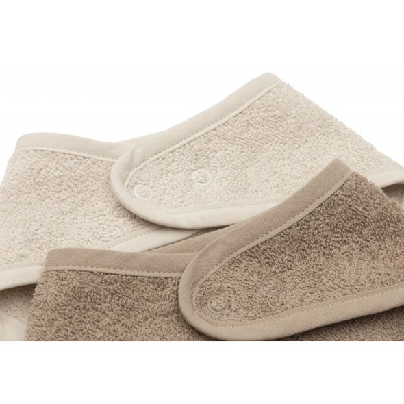 JOLLEIN BRYNDÁČEK BANDANA 2KS SAND / MILKY COFFEE - BRYNDÁKY - KRMENÍ