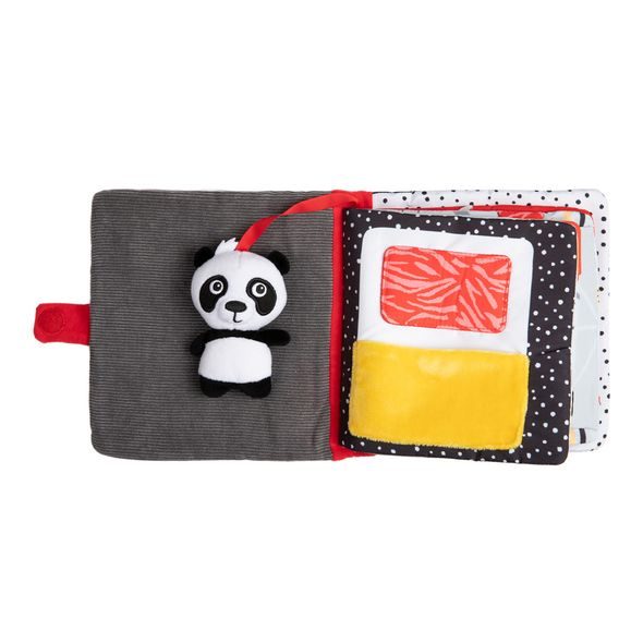 CANPOL BABIES SENZORICKÁ KNÍŽKA PANDA BABIESBOO - KNÍŽKY PRO NEJMENŠÍ - PRO DĚTI