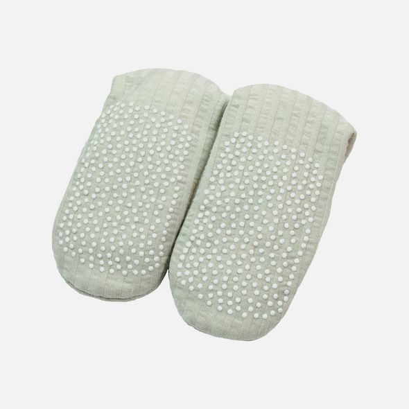 LODGER SLIPPER SEERSUCKER SILK 0 - 3 MĚSÍCE - BOTIČKY - PRO DĚTI