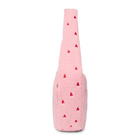 STUDIO NOOS TEDDY CROSS BODY BAG | LIGHT PINK HEARTS - DOPLŇKY - PRO MAMINKY