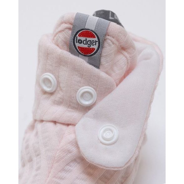 LODGER SLIPPER SEERSUCKER TAN 0 - 3 MĚSÍCE - BOTIČKY - PRO DĚTI