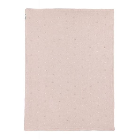 MEYCO DEKA MINI KNOTS FLEECE - SOFT PINK - DĚTSKÉ DEKY PRO MIMINKA - SPINKÁNÍ